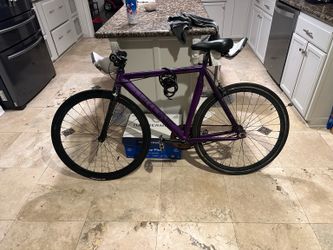 Throne Fixie Bike 700c - Purple