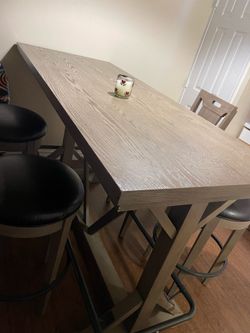 Industrial dining table