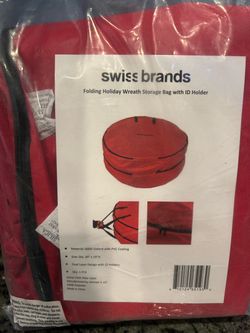 Christmas wreath storage