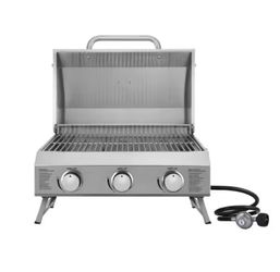 Grill with tank