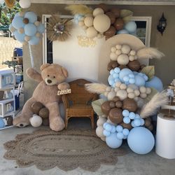 Bear Baby Shower Balloons 