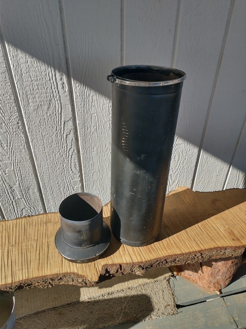 Wood Stove Pipe With Connector. for Sale in Phelan, CA - OfferUp