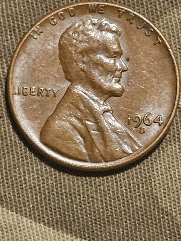 1964 D lincoln Penny