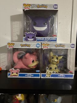 Jumbo Pokemon Funko pops