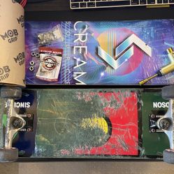 ELEMENT SKATEBOARD / Spitfire 54mm Wheels, Thunder Na Kel Trucks, Bronson Bearings Plus Extra Deck, Hardware, Tools