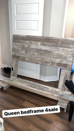 Queen Bedframe From Ashley Furniture 