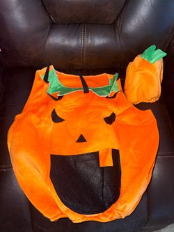 New! Toddler Pumpkin Halloween Costume