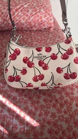 Coach Cherry Print Shoulder Bag
