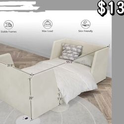 😀 Toddler Bed, Toddler Floor Bed Frame with Guard Rails, Kids Bed for Ages 2-6 Years, Certified Fabric