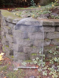 Acrylic Haloween Prop Gravestone