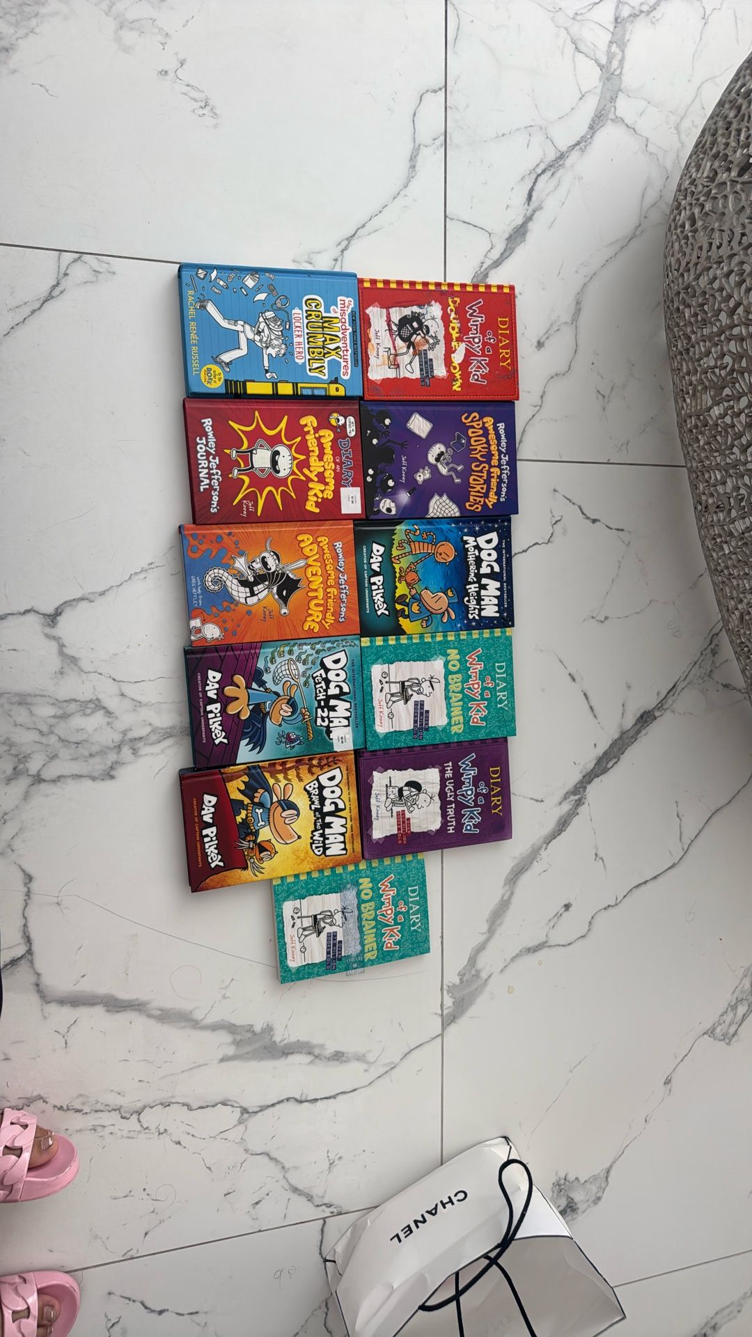 Books-Dog Man, Diary Of A Wimpy Kid, and More