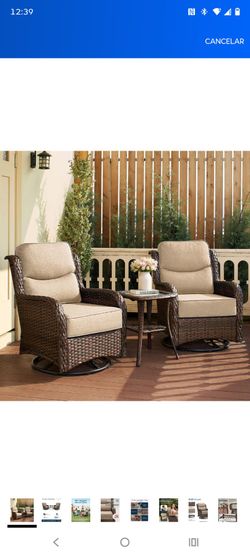 Swivel glider rocker