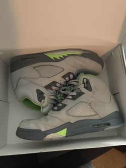 Jordan Retro 5 Green Bean