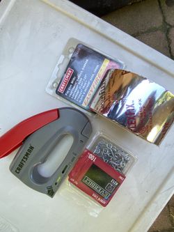 Craftsman Staple & Flex Tape 