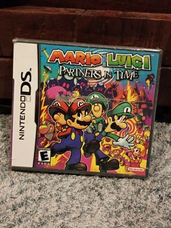 Mario and Luigi Partners in Time Nintendo DS