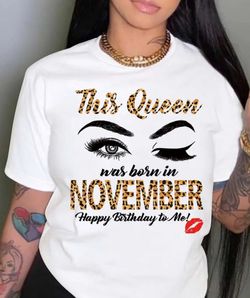November Birthday Shirt