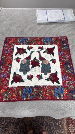 Quilted wall hanging 30“ x 30“
