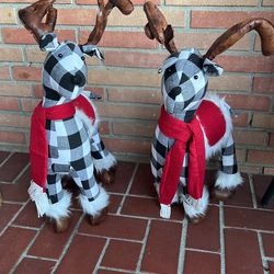 Plaid reindeer 