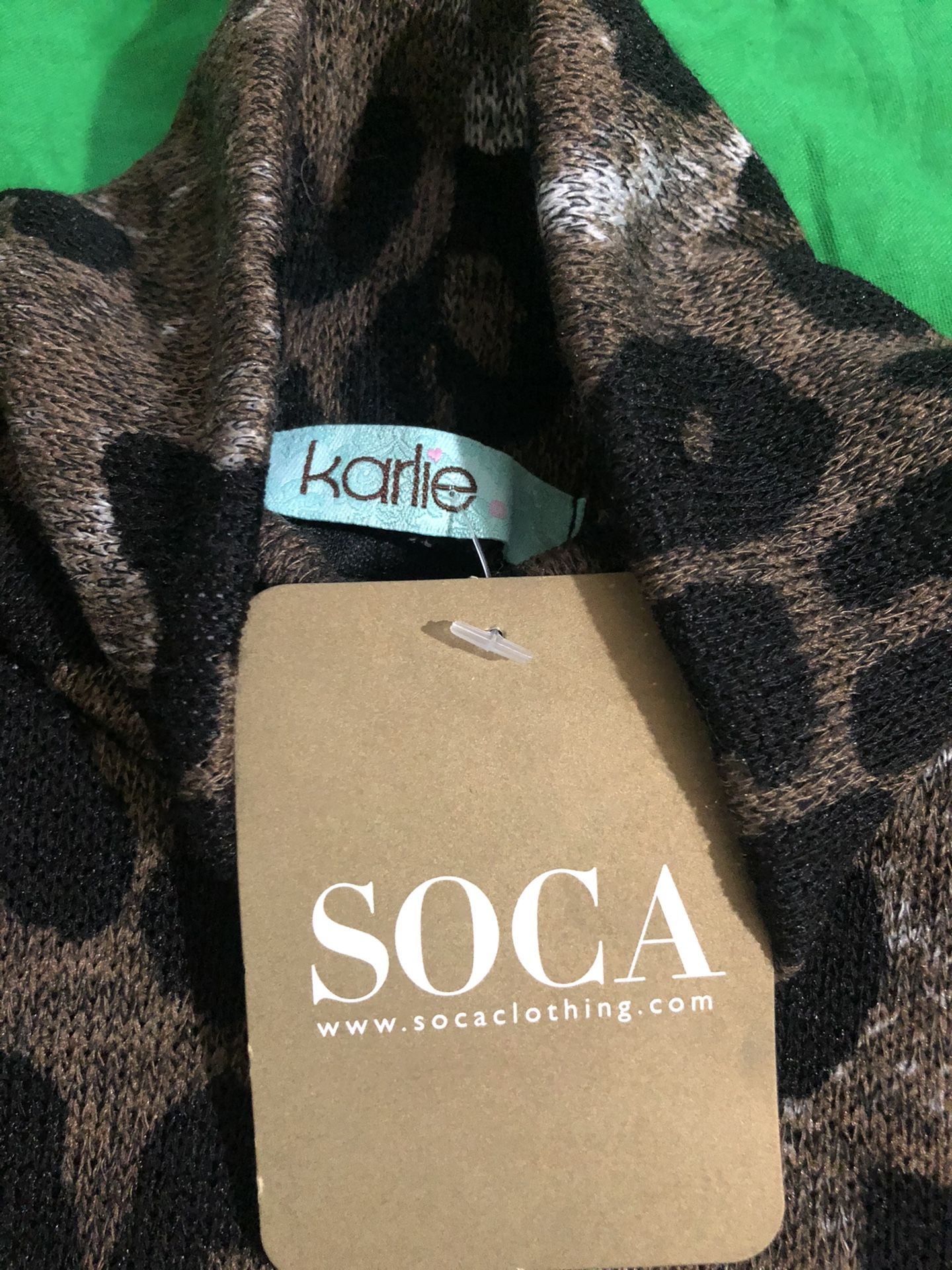 Karlie by Soca long sleeve dress brand new with tags