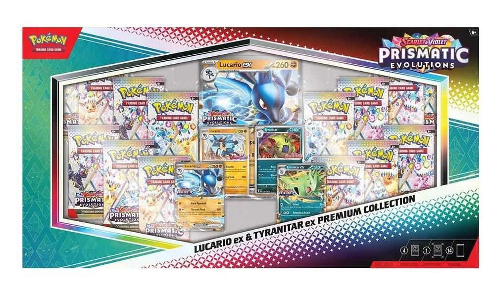 Prismatic Lucario And Tyranitar Premium Collection