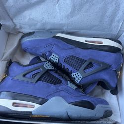 Jordan 4 imperial purple Lakers 
