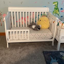 Free Crib And Toddler Bed Combo