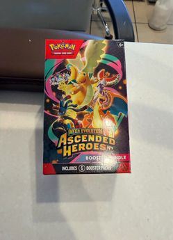 Pokémon Mega Evolution Ascended Heroes Booster Bundle