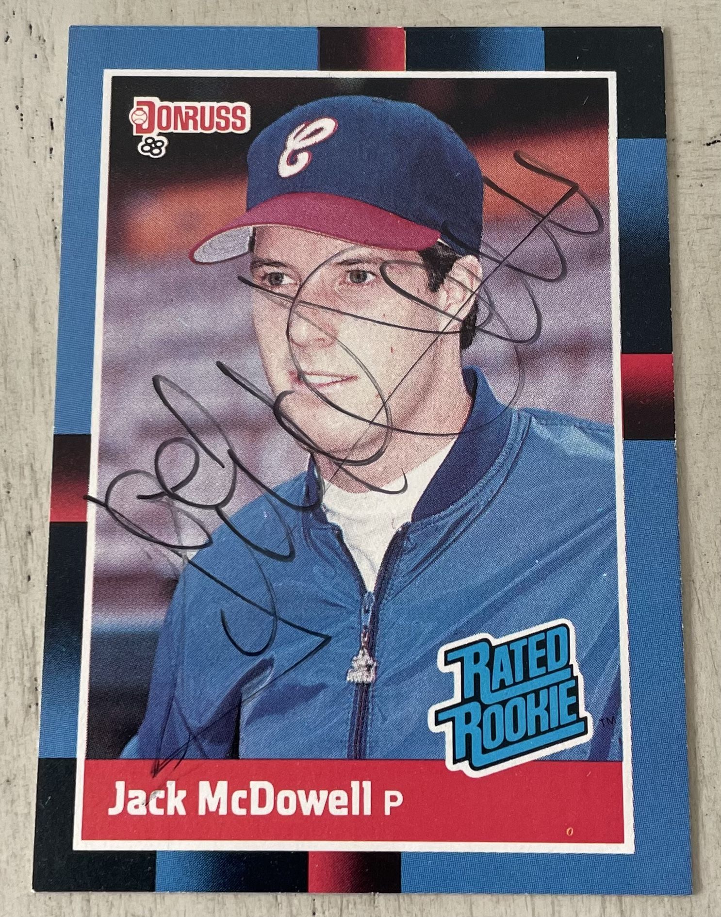 1988 Donruss #47 Rated Rookie Autograph