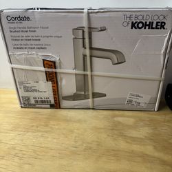 KOHLER  CORDATE  SINGLE HANDLE BATHROOM FAUCET 