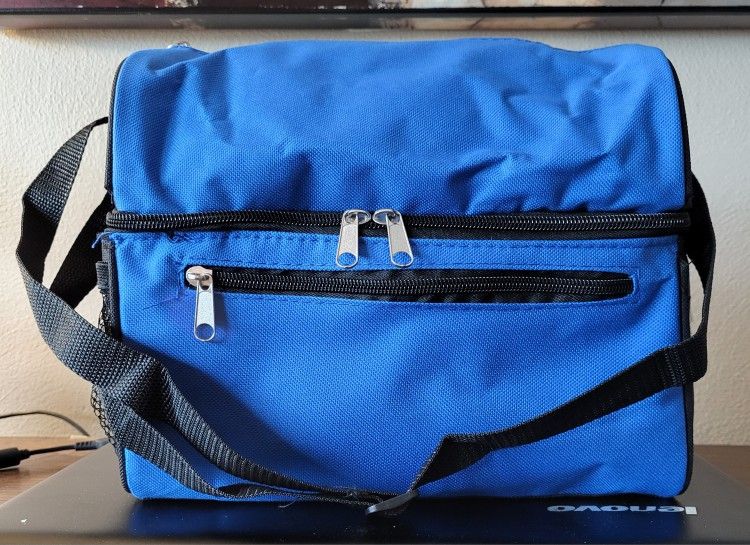 Dual Compartment Insulated Lunch Bag