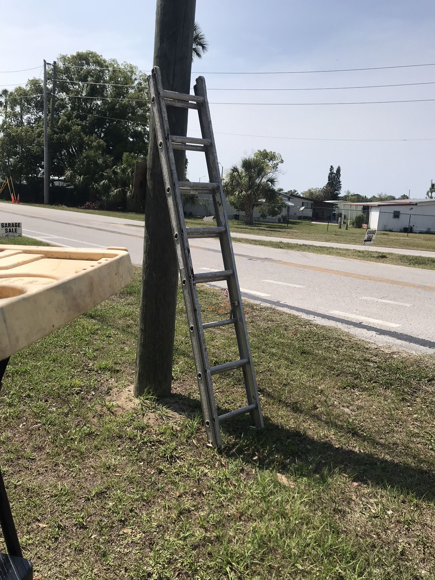 Aluminum Extension 16’ Ladder $55 Little Giant Stepladder$85 Firm. 4’ Stepladder $25 Costco $35 Platform Steps