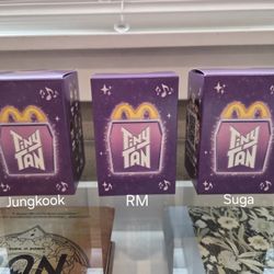 BTS Kpop McDonalds Collectable Toys