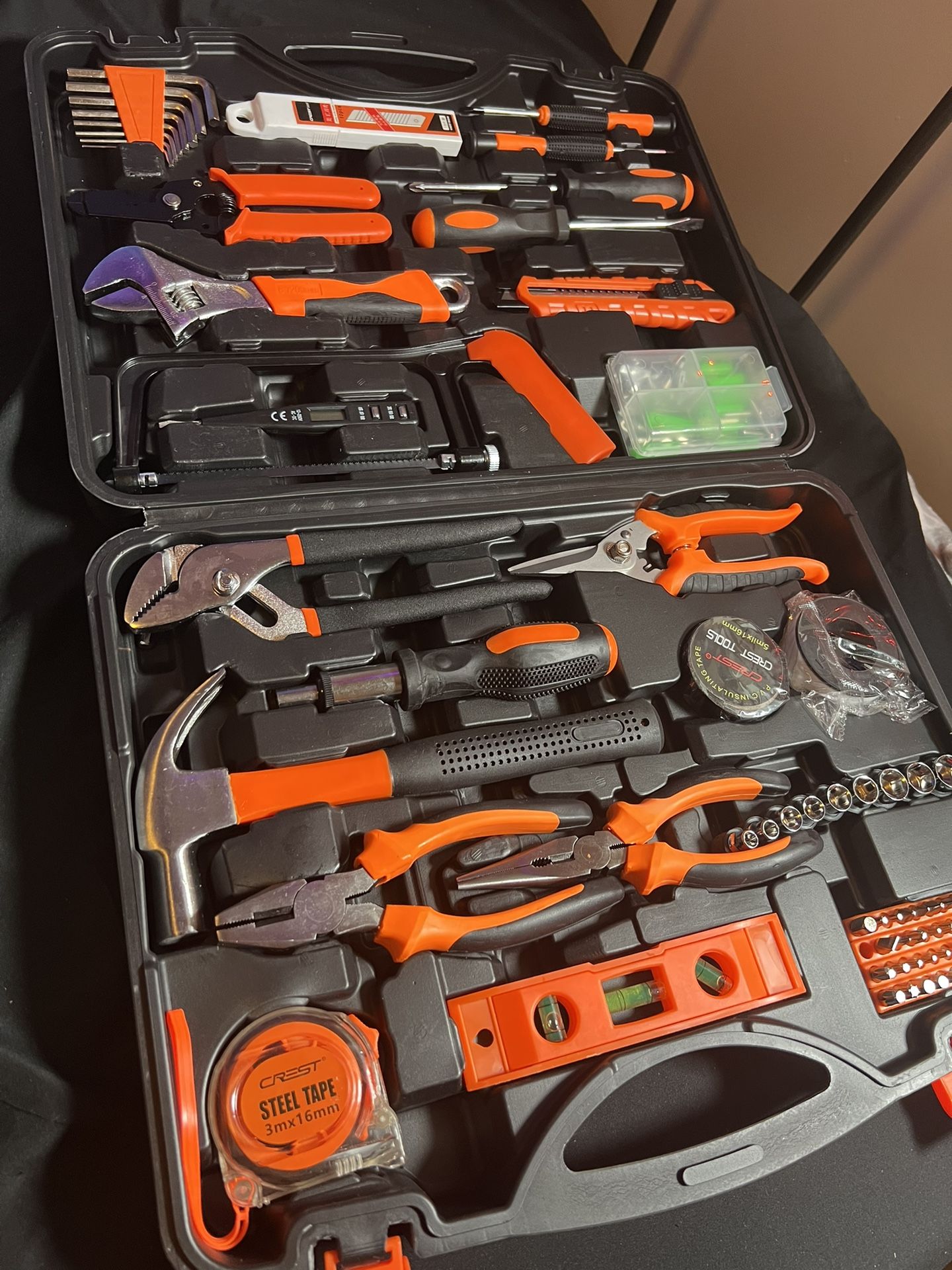 Multi Purpose Tool Box With Tool Set