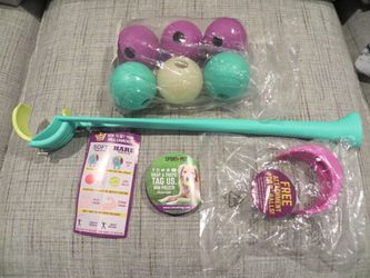 Chew King Ball Launcher with 6 Balls NEW