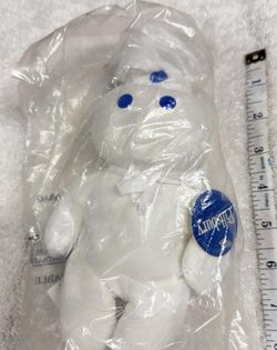 Vintage Pillsbury Giggling Doughboy Beanbag Plush Sealed in Bag