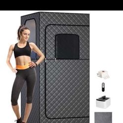 TOREAD Portable Steam Sauna for Home, Personal Sauna Tent Home Sauna Box, , 9 Adjustable Steam Levels, Compact & Easy Storage, Ideal for Relaxation