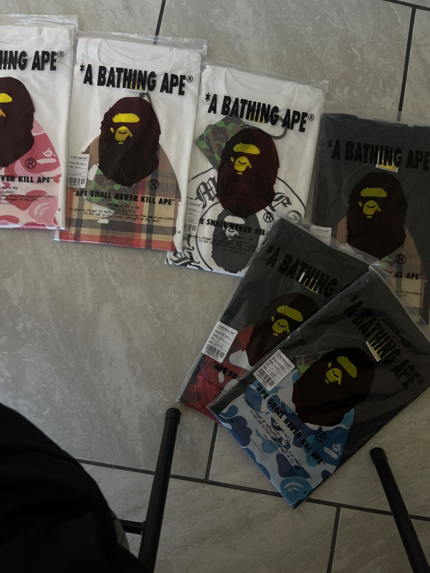 Bape Tees