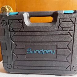 New, Firm, Sundpey Home Tool Kit 148-Pcs - Household Repair Tool Set with Case Men or Women-Blue