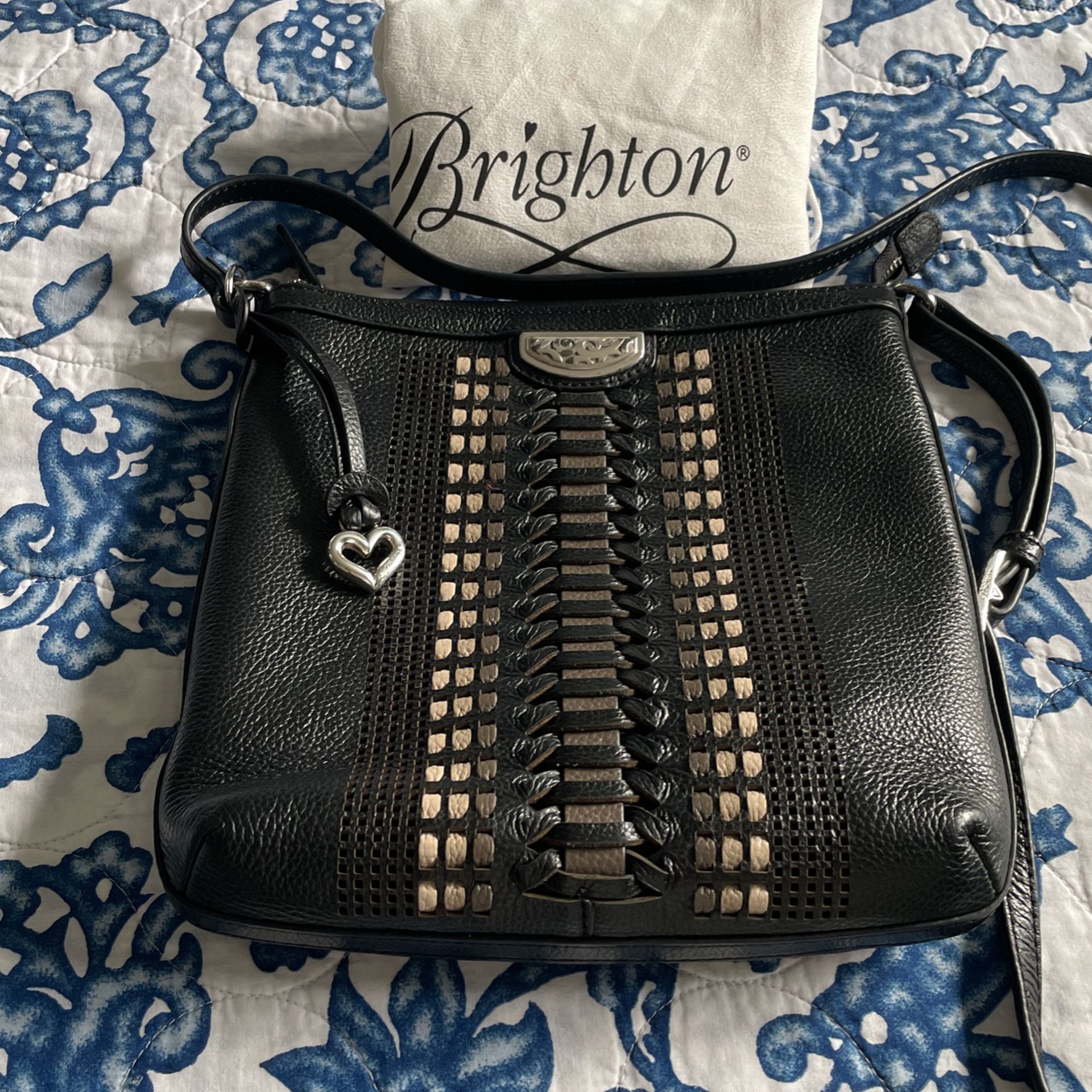 Brighton Leather Crossbody Handbag 