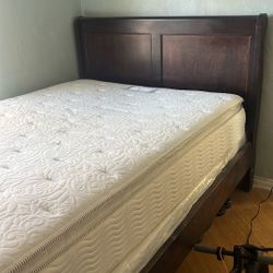 Bed Frame And Mattress For Sale