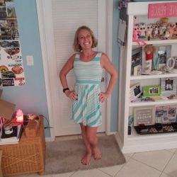 Fun Striped Sundress