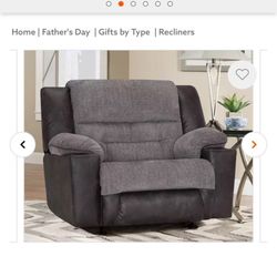 Plush Oversized Recliner Like New ! 