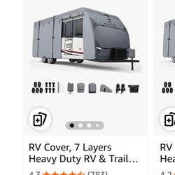 VINPATIO RV Cover 7 Layer Heavy Duty RV/Trailer Toy Hauler 16-18ft NEW!