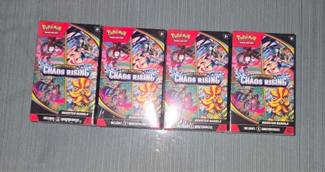 Pokemon Chaos Rising Booster Bundle