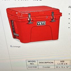 Yeti Cooler