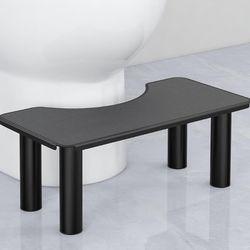 Premium Metal Squatting Toilet Stool - Anti-Slip and Sturdy Poop Stool for Bathroom Adults, Portable Toilet Stool Squat Adult, Easy Assembly and Disas