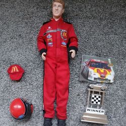 Toy Nascar Driver Bill Elliott Action Figure 