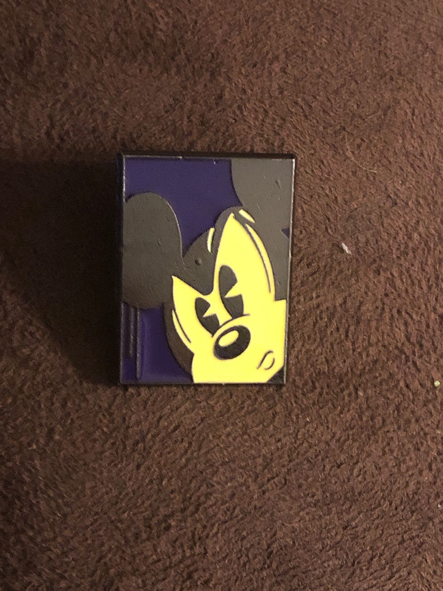Angry Mickey Mouse Disney Trading Pin