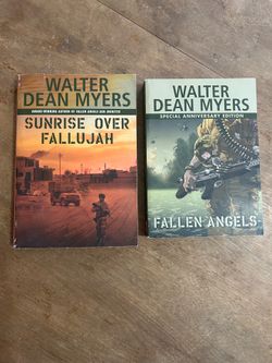Walter Dean Myers War Books Lot of 2 Books