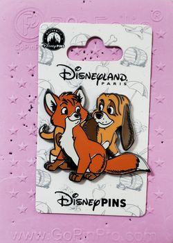 DLP Fox and the Hound Tod and Copper  pin 2026
